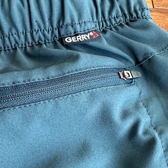Gerry Weber Men's Teal Athletic Shorts with Drawstring - Picture 5 of 8